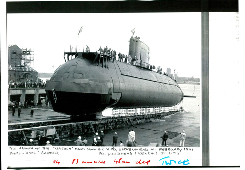 Submarine: Ursula - Vintage Photograph