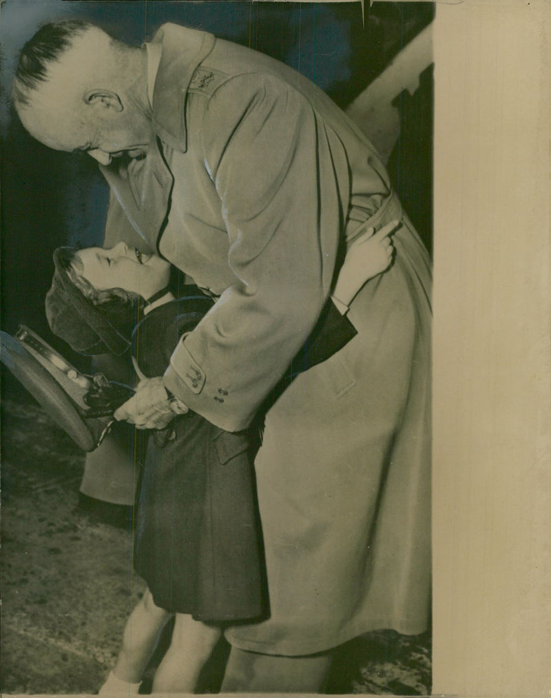 A Welcome Home For Gen. Bradley - Vintage Photograph