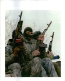 1995 AETNA LEAF PICTURE DESK PROOFING PRIN BACH TITLE RUSSIAN WRITER CAPITAL - Vintage Photograph