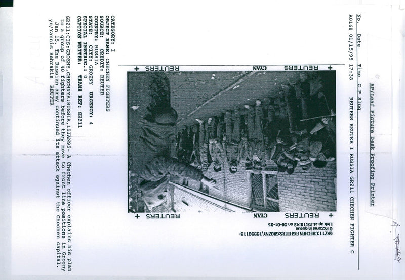 1995 TOUR LEAF PICTU YANNIS BEHRAKIS GRZ WAR WRITER RUSSIAN ARMY CAPITAL - Vintage Photograph