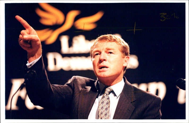 Paddy Ashdown - Vintage Photograph