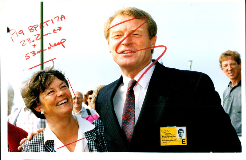 Paddy Ashdown - Vintage Photograph