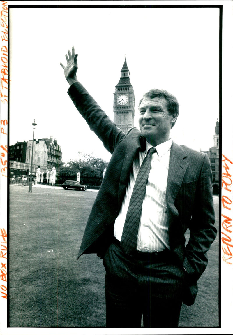 Paddy Ashdown - Vintage Photograph