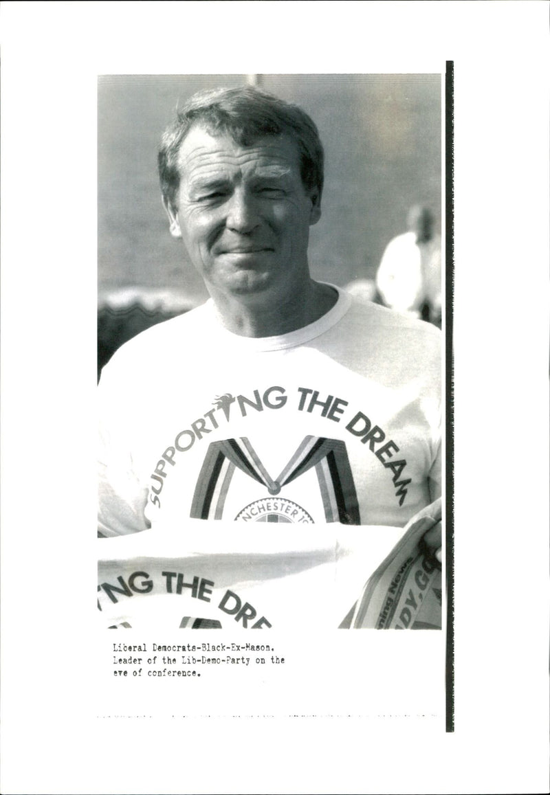 Paddy Ashdown - Vintage Photograph