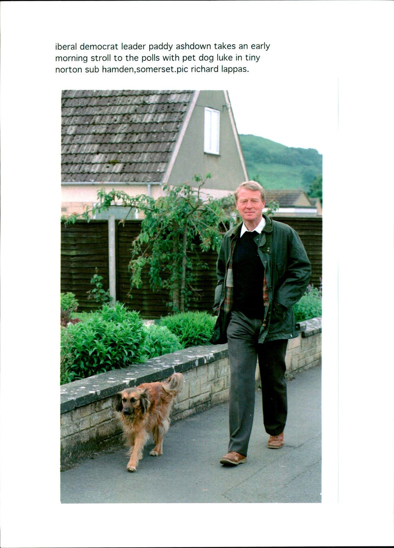 Paddy Ashdown - Vintage Photograph