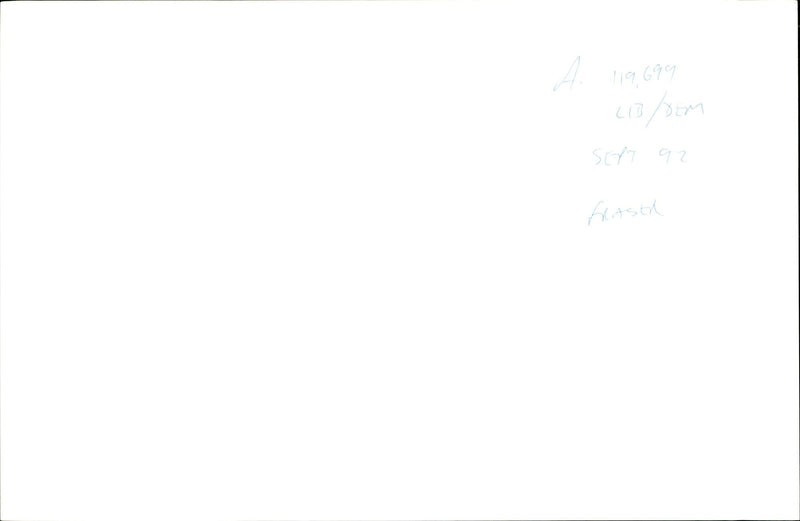 Paddy Ashdown - Vintage Photograph