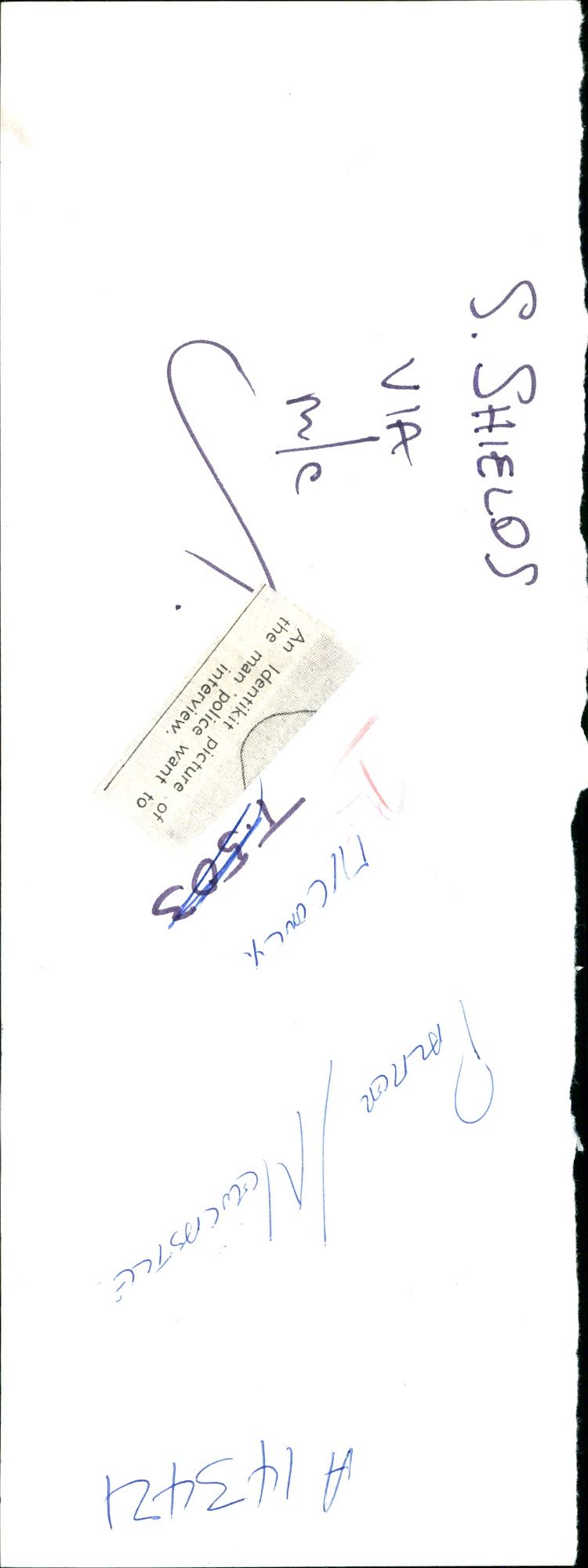 SHIELDS VIA OURE KIT MATTER THICONLY IMAC NUERNE INTERVIEW - Vintage Photograph