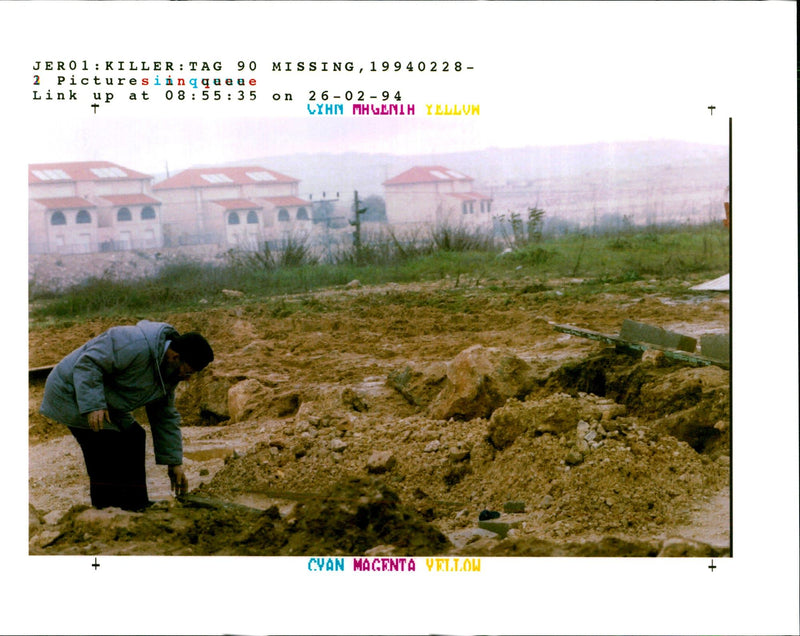 1994 BARUCH WHO FRIDAY OPENED FIRE PALE STEWART GOLDSTEIN WRITER COUNTRY - Vintage Photograph