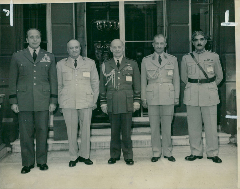 Bagdhad Pact Declaration - Vintage Photograph