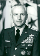 Maj.Gen John Wickham - Vintage Photograph