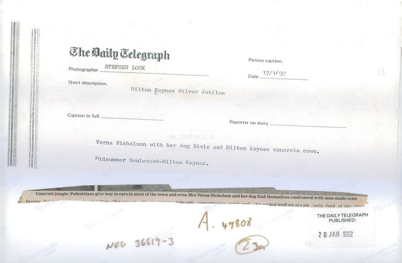 Bucks Milton Kenes - Vintage Photograph