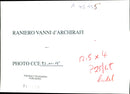 Raniero Vanni D'Archirafi - Vintage Photograph