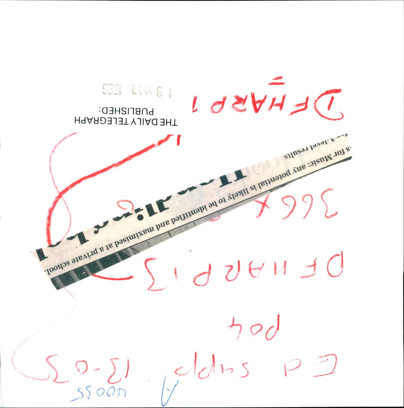 ANY POTENTIAL LIKELY IDENTIFIED AND MAXIMISED MUSIC PUBLISHED - Vintage Photograph