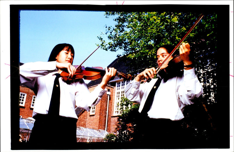 1992 PER CENT PUPILS LATYMER EDMONTON BARRY MARSDEN MUSIC PUBLISHED - Vintage Photograph
