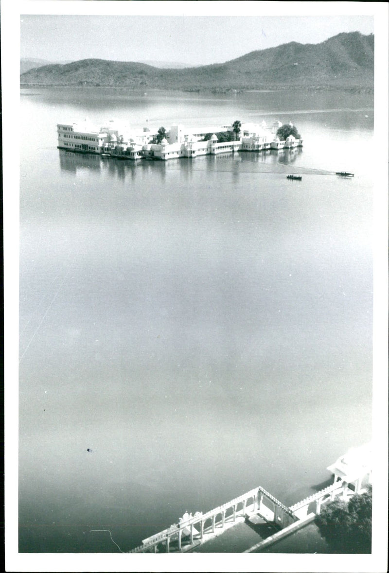 Lake Palace Udaipur - Vintage Photograph