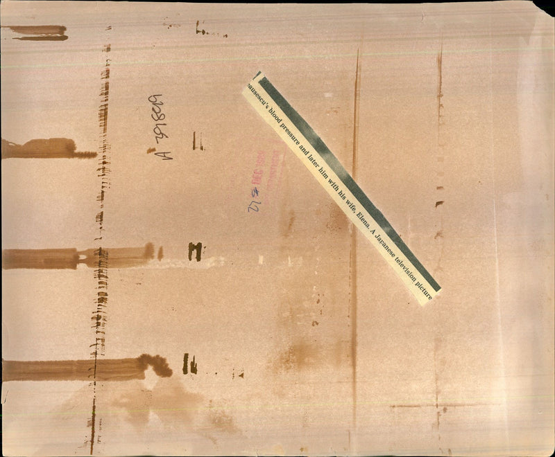 Nicolae Ceausescu - Vintage Photograph