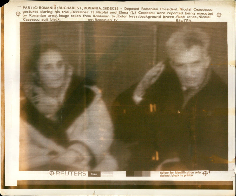 Nicolae Ceausescu - Vintage Photograph