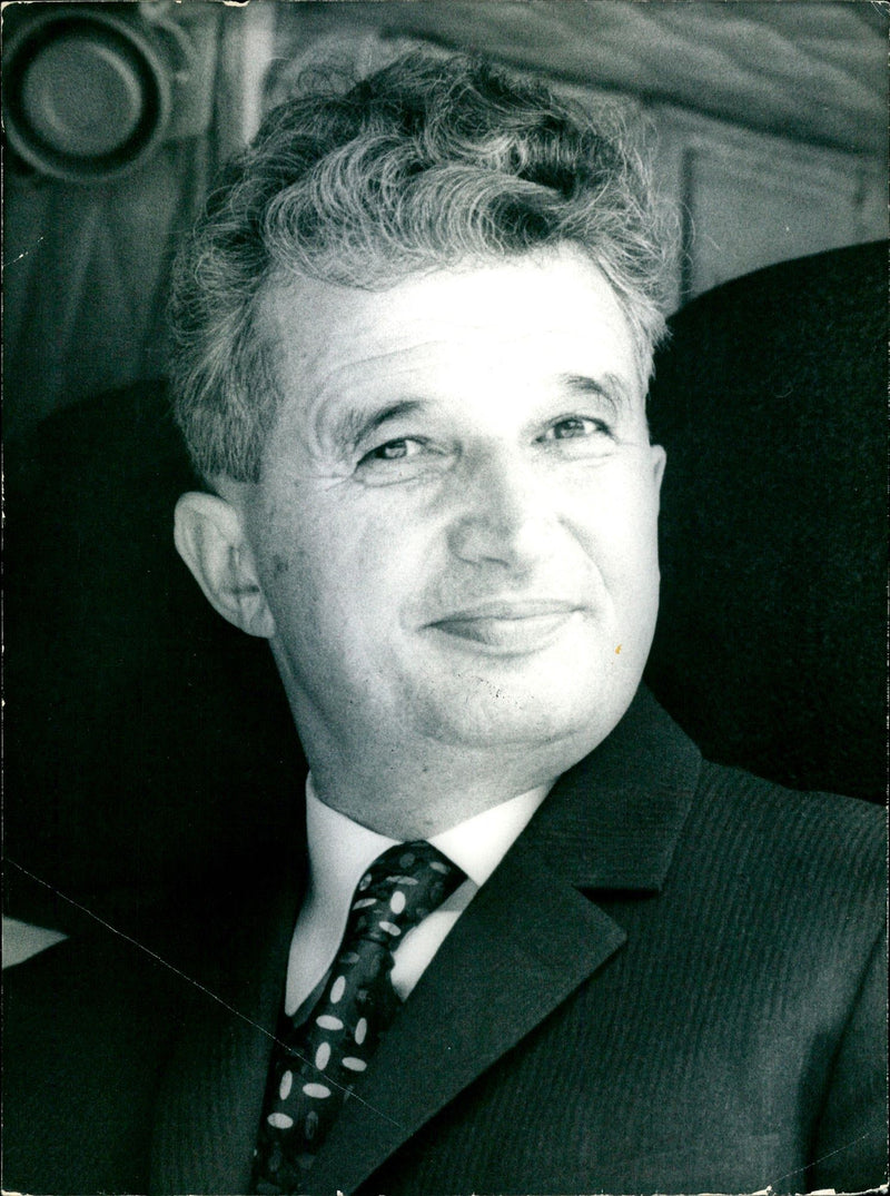 Nicolae Ceausescu - Vintage Photograph