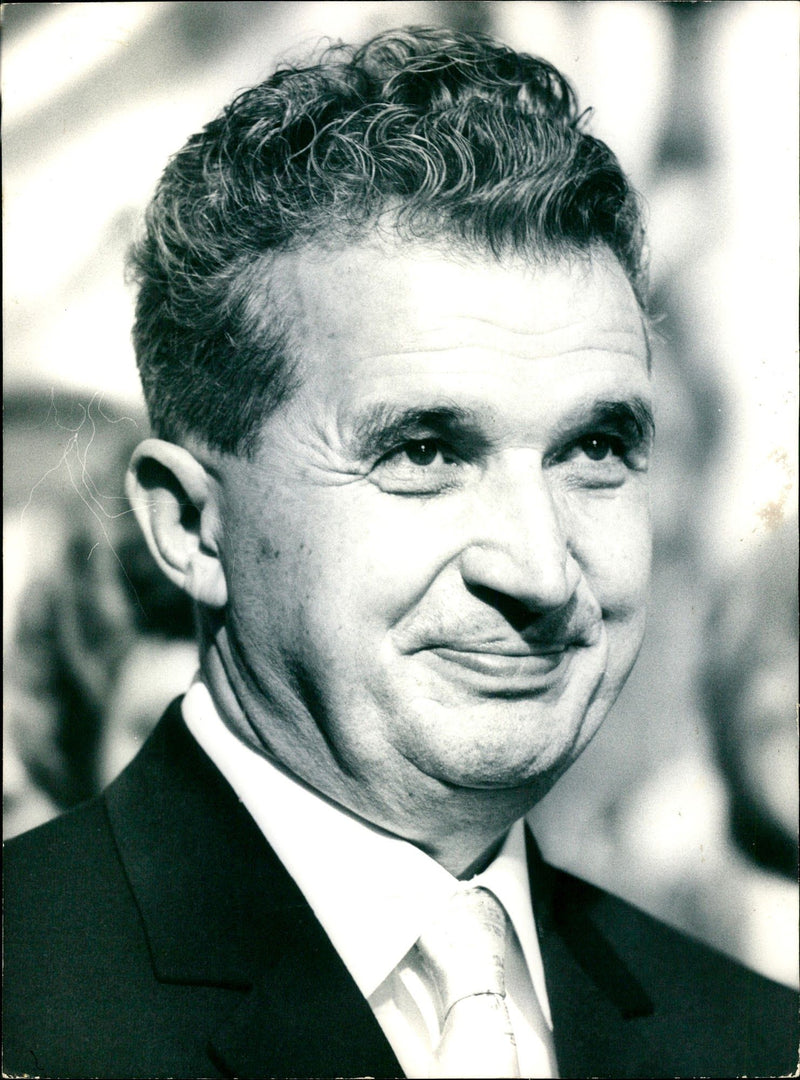 Nicolae Ceausescu - Vintage Photograph