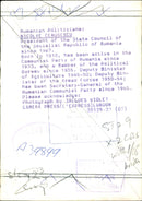 Nicolae Ceausescu - Vintage Photograph