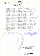 Nicolae Ceausescu - Vintage Photograph