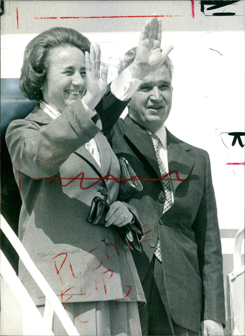 Nicolae Ceausescu - Vintage Photograph