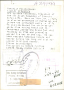 Nicolae Ceausescu - Vintage Photograph