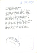 Nicolae Ceausescu - Vintage Photograph