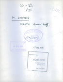 M. Davies - Vintage Photograph