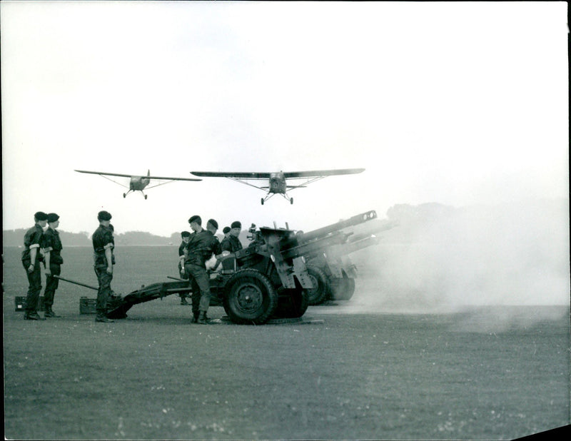 Aircraft Austers - Vintage Photograph