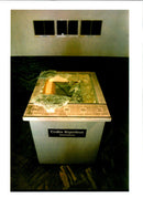 1995 TWO MEN RIPPED OUT PAGES PETER JOHANSSON SWEDEN WRITER TITLE COUNTRY - Vintage Photograph