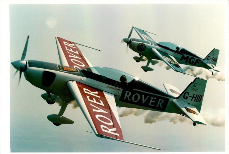 Aerobatics Aircraft. - Vintage Photograph