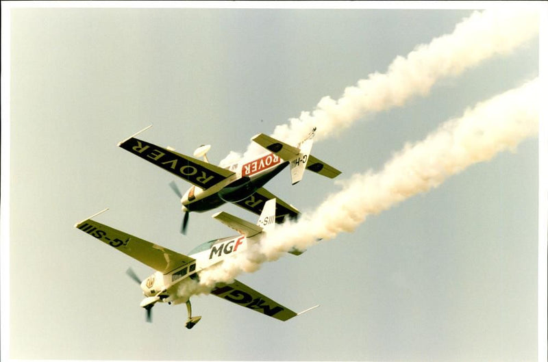 Aerobatics Aircraft. - Vintage Photograph