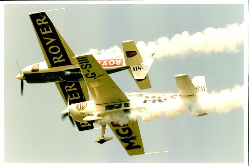 Aerobatics Aircraft. - Vintage Photograph