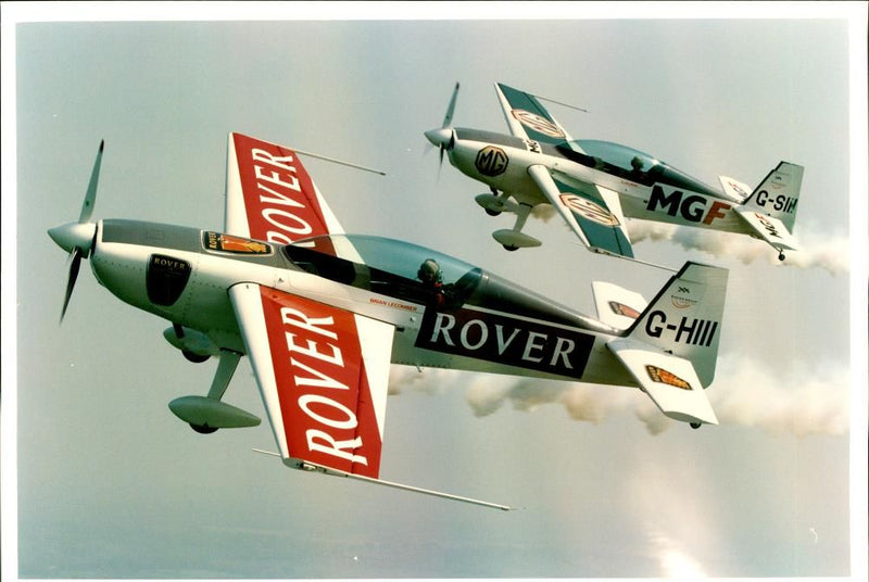 Aerobatics Aircraft. - Vintage Photograph