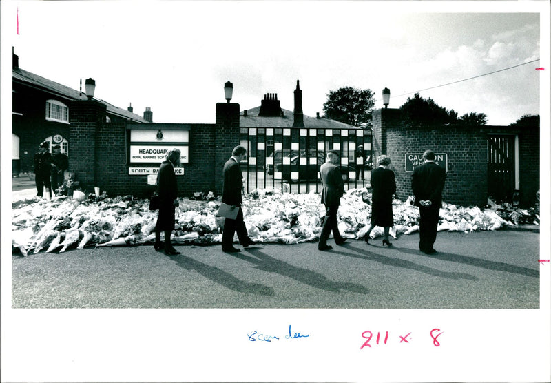 Deal barracks bombing - Vintage Photograph