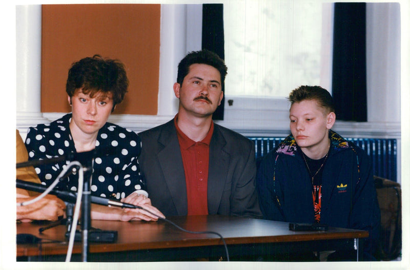 ALLIT WHO WAS CONVICTED MURDERING FOUR CHILDR BRIAN SMITH PRESS DAVID - Vintage Photograph