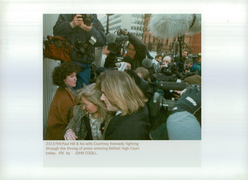 Paul Hill and Courtney Kennedy - Vintage Photograph