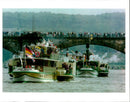 1994 FLOTILLA EIGHT STEAM BOAT REGULARLY SAILS BETWEEN TITLE WRITER COUNTRY - Vintage Photograph