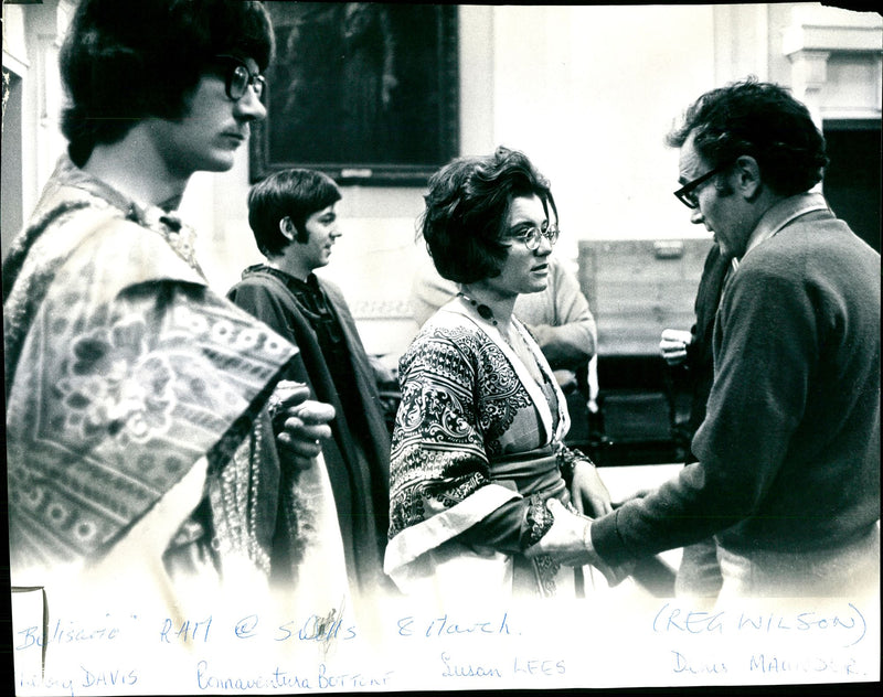 The royal academy of Music, will be presenting Donizetti's large-scale opera "Belisario" at Sadler's Wells from Wednesday. - Vintage Photograph