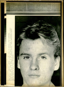 1989 BROOKSIDE ACTOR JASON HOPE WAS TODAY RECOVERING LIVERPOOLS PRESS EARLY - Vintage Photograph