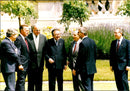Second day of G7 Economic Summit at Bridgewater House - Vintage Photograph