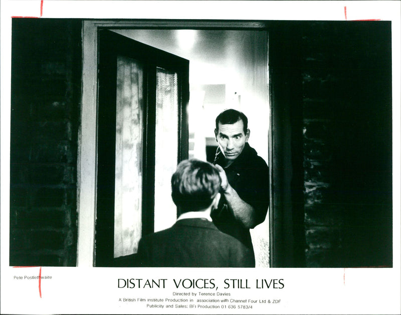 Pete Postlethwaite in "Distant Voices, Still Lives - Vintage Photograph