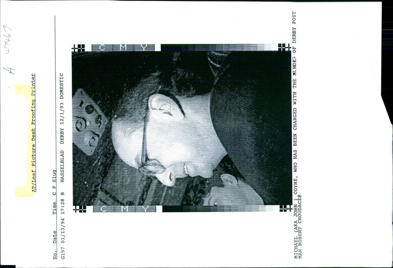 1994 THE MURDER HASSELBLAD DERBY ONE ROBERT CROUDACE MICHAEL JOHN - Vintage Photograph