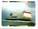 1995 BRITISH FERRY STENA CHALLENGER AGROUND OFF CALAIS THIS SHIP WRITER FRANCE - Vintage Photograph