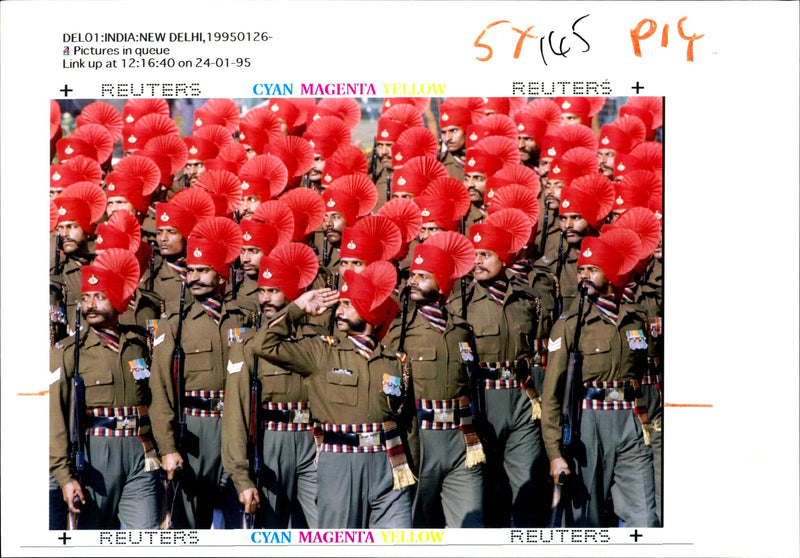 India: Army - Vintage Photograph