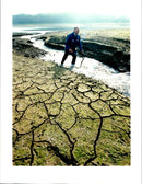 John Foxley at Darwell reservoir. - Vintage Photograph