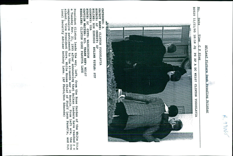 WHITE COUNTRY WRITER PRESIDENT - Vintage Photograph