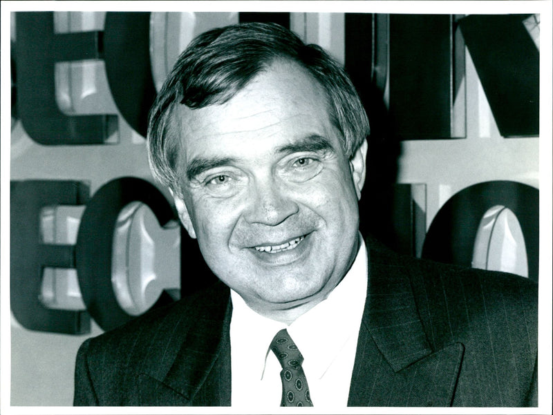 Portrait of Swedish businessman JÃ¶rgen Philip-SÃ¶rensen - Vintage Photograph