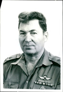 General Dan Shomron - Vintage Photograph